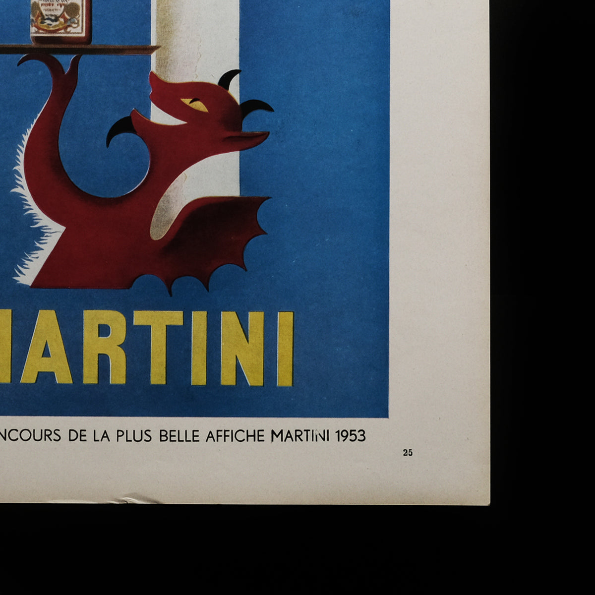 「古くに描かれた絵図展」フランスの古い広告 MARTINI/マルティニ