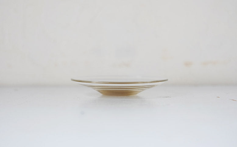 ［WASHIZUKA GLASS STUDIO］clear dish small